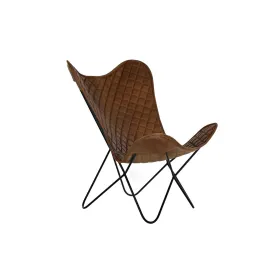 ēdamistabas krēsls DKD Home Decor Brūns 76 x 75 x 91 cm