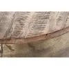 Кофейный столик DKD Home Decor Glamour Коричневый Позолоченный Металл Древесина манго 68 x 68 x 44 cm