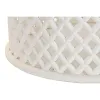 Centrālais galds DKD Home Decor Balts Dabisks Alumīnijs Mango koks 81 x 81 x 45 cm