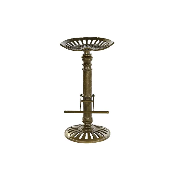 taburete DKD Home Decor Bronza Metāls (44 x 33 x 82 cm)