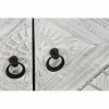 Televizoriaus baldai DKD Home Decor 180 x 40 x 60 cm Juoda Metalinis Balta Mango mediena