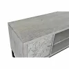 TV-kalusteet DKD Home Decor Metalli Mangopuu (130 x 40 x 55 cm)