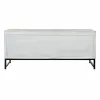TV furniture DKD Home Decor Metal Mango wood (130 x 40 x 55 cm)