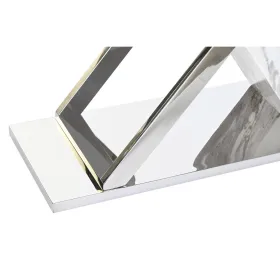 Koridors DKD Home Decor Balts Pelēks Sudrabains 120 x 40 x 75 cm