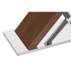 Мебель для прихожей DKD Home Decor Прозрачный Серебристый Темно-коричневый 120 x 40 x 75 cm