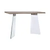 Мебель для прихожей DKD Home Decor Прозрачный Светло-серый 120 x 40 x 76 cm