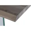 Hallipöytä DKD Home Decor Läpinäkyvä Vaaleanharmaa 120 x 40 x 76 cm