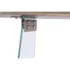Мебель для прихожей DKD Home Decor Прозрачный Светло-серый 120 x 40 x 76 cm
