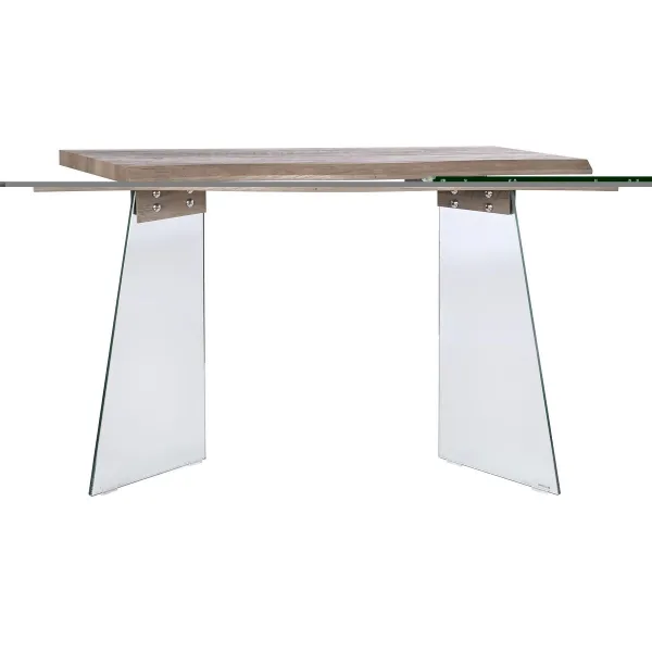 Мебель для прихожей DKD Home Decor Прозрачный Светло-серый 120 x 40 x 76 cm