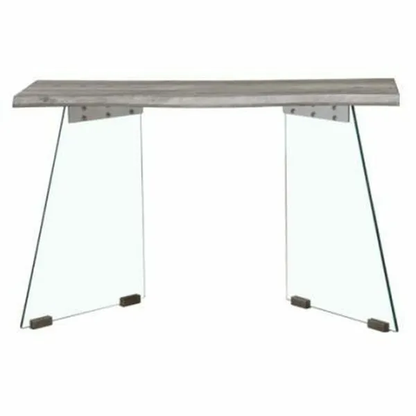 Мебель для прихожей DKD Home Decor Прозрачный Светло-серый 120 x 40 x 76 cm