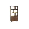 Lentyna DKD Home Decor Juoda Auksinis Metalinis Mango mediena 4 Lentynos (90 x 35 x 200 cm)