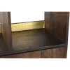 Lentyna DKD Home Decor Juoda Auksinis Metalinis Mango mediena 4 Lentynos (90 x 35 x 200 cm)