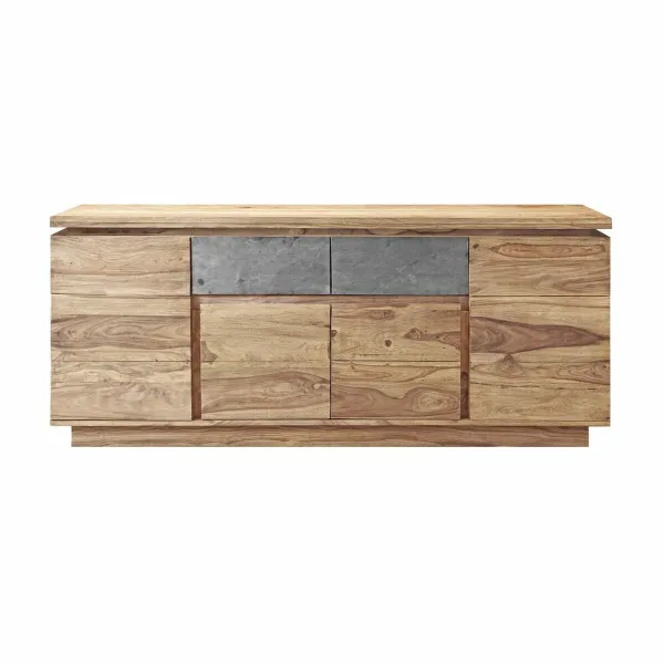 Устройство DKD Home Decor Серый Натуральный Деревянный 175 x 45 x 72 cm