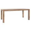 Valgomojo stalas DKD Home Decor Natūralus Ruda 180 x 90 x 76 cm