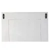 Seinäpeili DKD Home Decor Valkoinen Moderni Vinoneliö 154 x 4 x 94 cm
