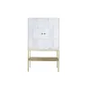 Устройство DKD Home Decor Белый Позолоченный Металл Древесина манго 91 x 44 x 152 cm