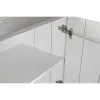 Sivupöytä DKD Home Decor Valkoinen Harmaa Kullattu Metalli Mangopuu 152 x 43 x 84 cm