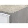 Sivupöytä DKD Home Decor Valkoinen Harmaa Kullattu Metalli Mangopuu 152 x 43 x 84 cm