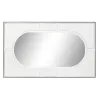 Настенное зеркало DKD Home Decor Белый современный ромбы 154 x 4 x 94 cm