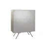 Sivupöytä DKD Home Decor Valkoinen Harmaa Kullattu Messinki Mangopuu 93 x 41 x 114 cm
