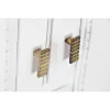 Устройство DKD Home Decor Белый Серый Позолоченный Латунь Древесина манго 93 x 41 x 114 cm