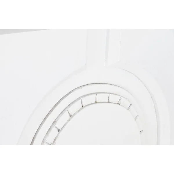 Устройство DKD Home Decor Белый Серый Позолоченный Латунь Древесина манго 93 x 41 x 114 cm