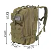 Military backpack XL green