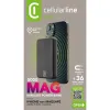 Cellularline MAG 5000 - 5000mAh 7.5W MagSafe inductive power bank (black)