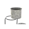 Kasvit DKD Home Decor Harmaa Metalli (82 x 25 x 81 cm)