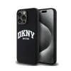 DKNY Liquid Silicone White Printed Logo MagSafe - Case for iPhone 13 Pro Max (black)