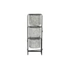 Подставка под цветочный горшок DKD Home Decor Серый Металл (82 x 25 x 81 cm)