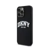 DKNY Liquid Silicone White Printed Logo MagSafe - Case for iPhone 13 Pro Max (black)