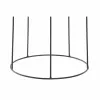 Подставка под цветочный горшок DKD Home Decor Натуральный Чёрный Металл Колониальный волокно (30 x 30 x 62 cm)