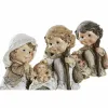 Ziemassvētku Laika Komplekts DKD Home Decor Sveķi Daudzkrāsains (16 x 9 x 12 cm) (2 gb.)