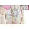 Ziemassvētku Nieciņš DKD Home Decor Pelēks Rozā 60 x 50 x 124 cm