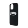 DKNY Liquid Silicone White Printed Logo MagSafe - Case for iPhone 13 Pro Max (black)