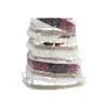 Lighting decoration DKD Home Decor White Black Red Natural Silver 20 x 20 x 80 cm Cones Christmas LED (3 Pieces)