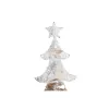 Новогодняя ёлка DKD Home Decor Позолоченный Белый ротанг (32 x 10 x 56 cm) (2 штук)