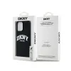 DKNY Liquid Silicone White Printed Logo MagSafe - Case for iPhone 13 Pro Max (black)