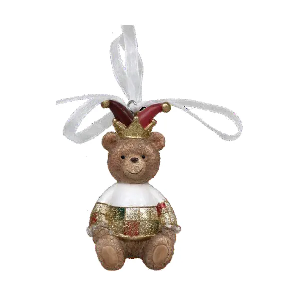 Ziemassvētku Nieciņš DKD Home Decor Sveķi dzīvnieki (4,5 x 4 x 7 cm) (6 gb.)