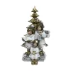 Ziemassvētku Nieciņš DKD Home Decor Sveķi Zēni (11,5 x 11,5 x 21 cm) (2 gb.)