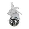 Joulukuusenpallo DKD Home Decor Hiiri Hartsi (7 x 4,5 x 9 cm) (6 osaa)