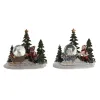 Новогоднее украшение DKD Home Decor Смола (16 x 12,5 x 14,5 cm) (2 штук)
