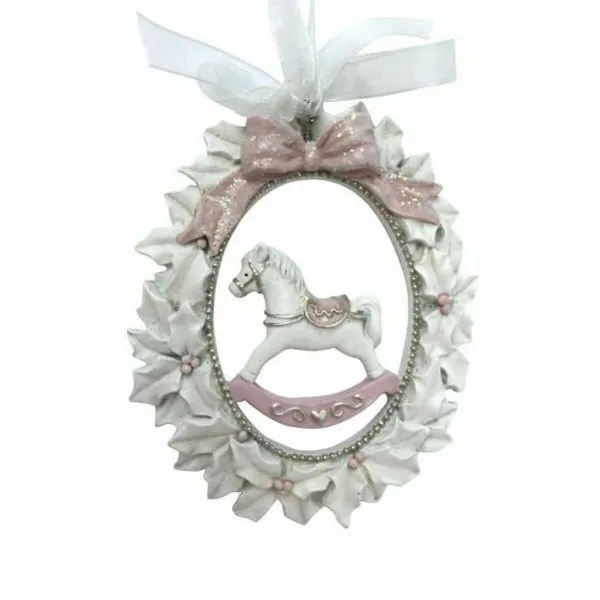 Новогоднее украшение DKD Home Decor Смола (7 x 1 x 9 cm) (6 штук)