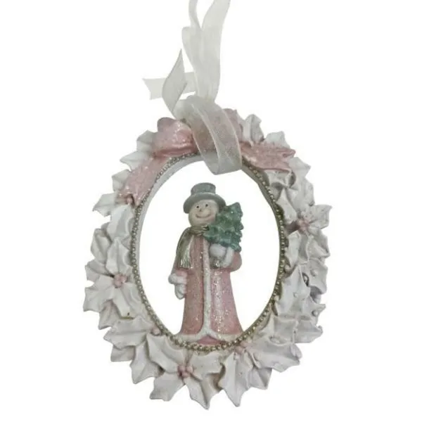 Новогоднее украшение DKD Home Decor Смола (7 x 1 x 9 cm) (6 штук)