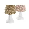 Новогоднее украшение DKD Home Decor Дерево Смола (10,5 x 10,5 x 32 cm) (2 штук)