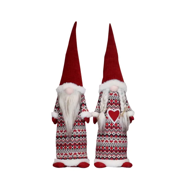 Новогоднее украшение DKD Home Decor полиэстер (14 x 12 x 56 cm) (2 штук)