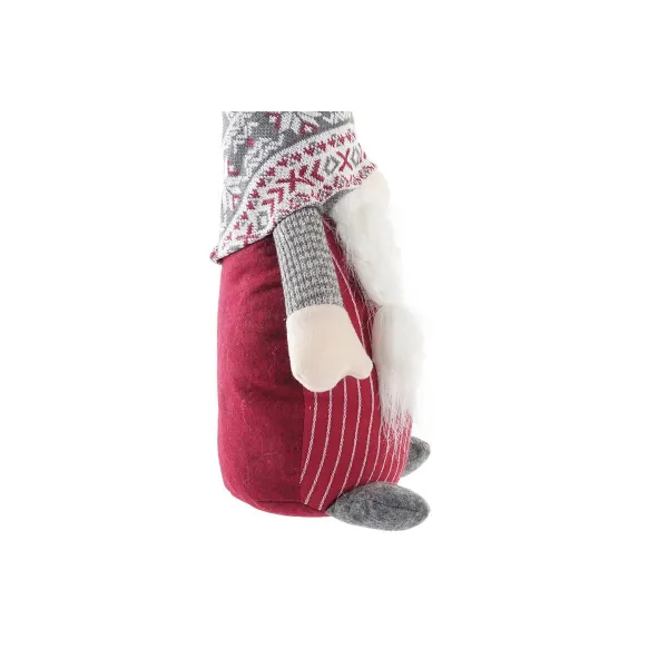 Ziemassvētku Nieciņš DKD Home Decor Puķu karuselis Poliesters (24 x 14 x 58 cm) (2 gb.)