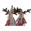 Декоративная фигура DKD Home Decor Рождество Северный олень полиэстер (20 x 10 x 58 cm) (2 штук)