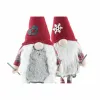 Decorative Figure DKD Home Decor Christmas Gnome Polyester (16 x 12 x 46 cm) (2 Units)